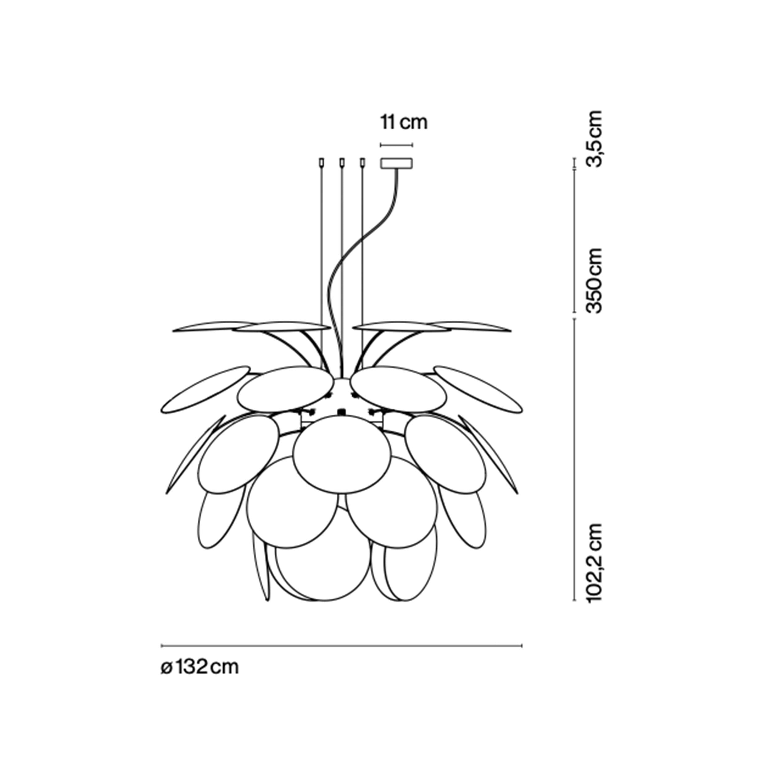 Marset Discocó E27 – lampa wisząca z kablem