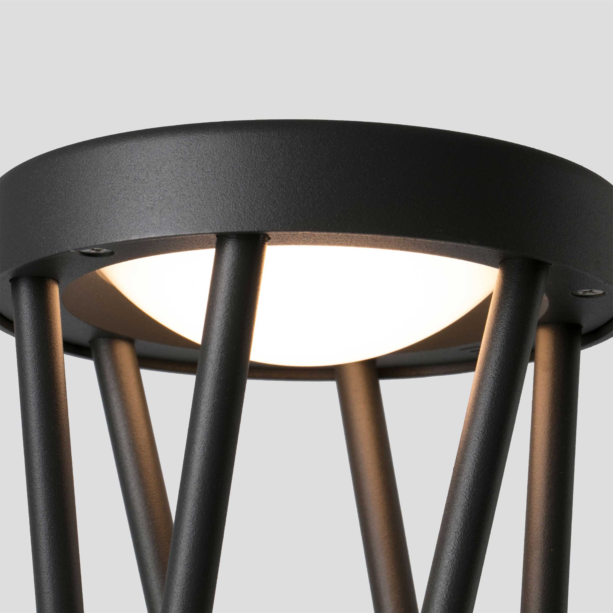 Faro Brume LED glass ceiling light IP44