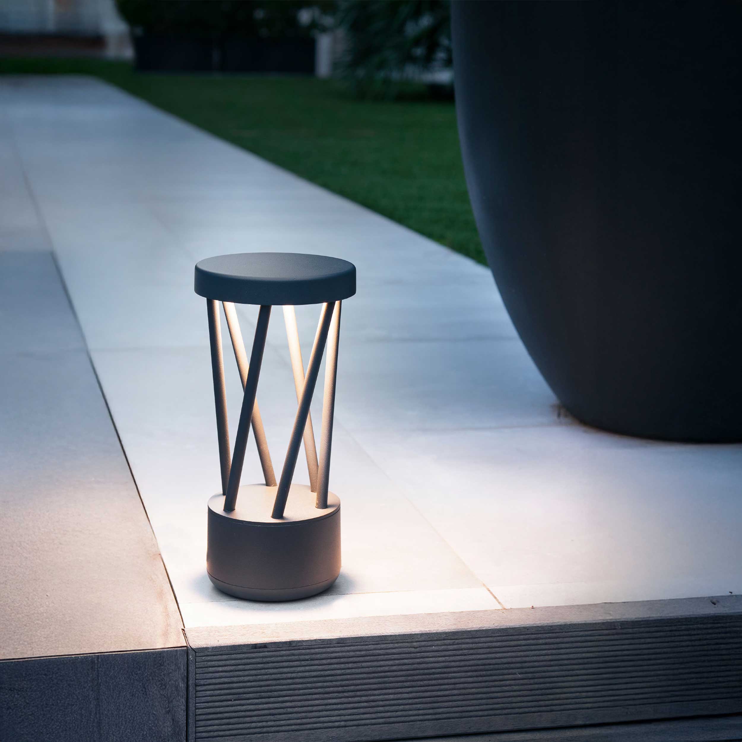 Faro Twist LED sloupkové venkovní svítidlo IP65