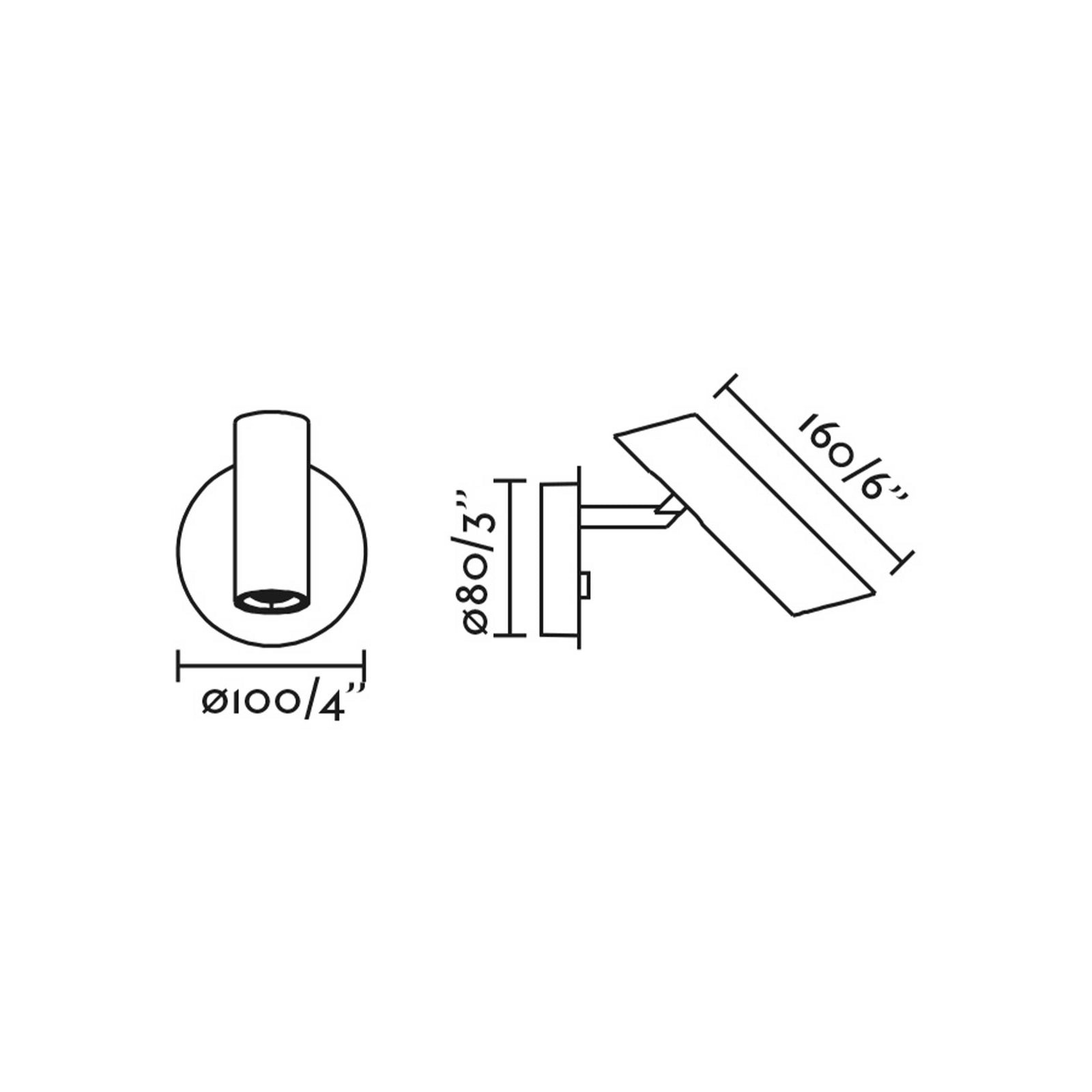 Faro Leo LED kinkiet do łóżka