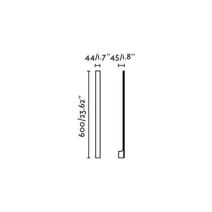 Faro Brume LED glass ceiling light IP44