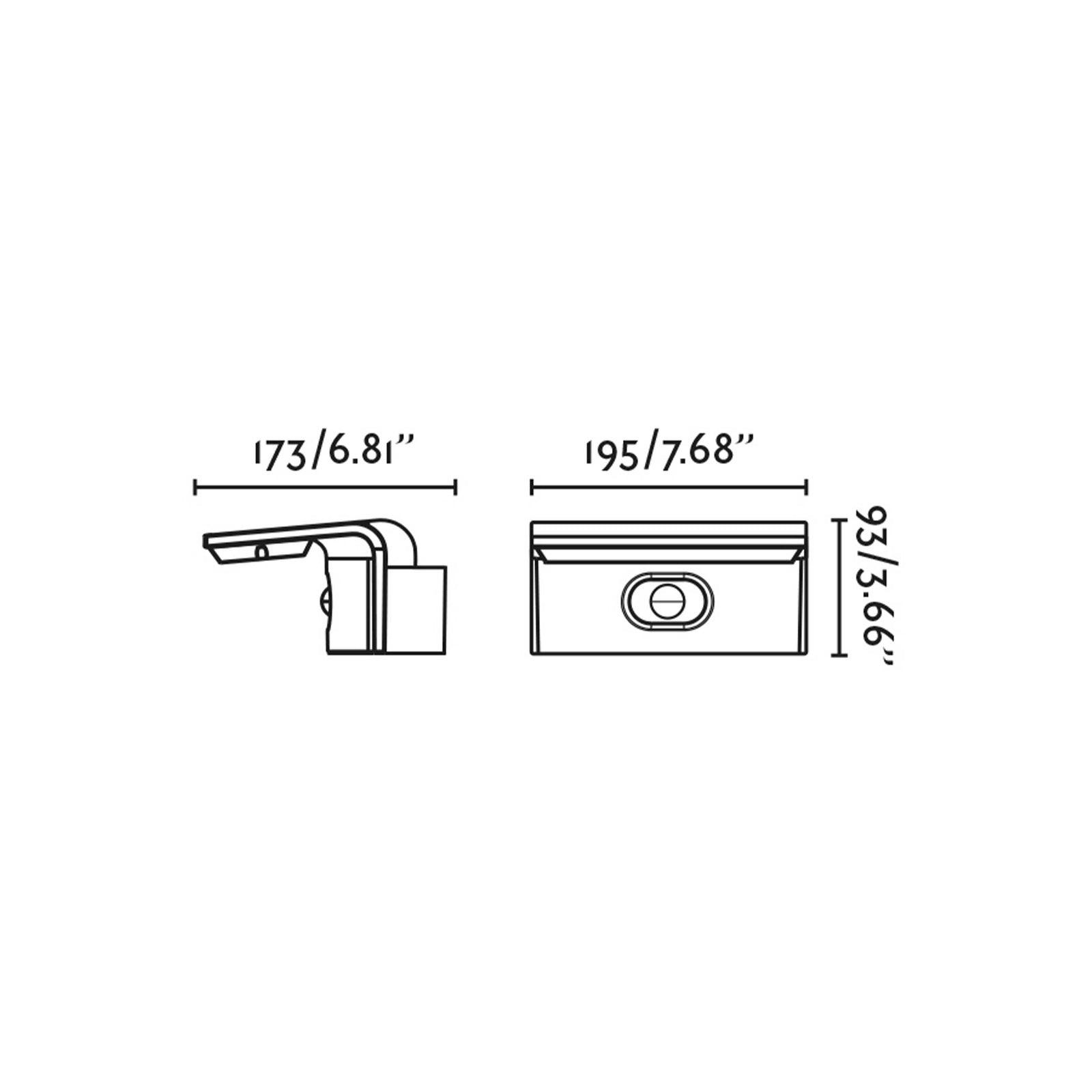 Kinkiet zewnętrzny LED Faro Luma IP65