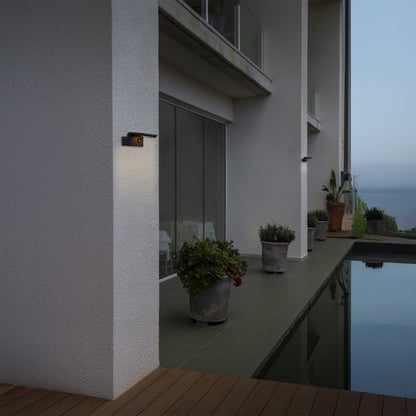 Faro Brume LED glass ceiling light IP44