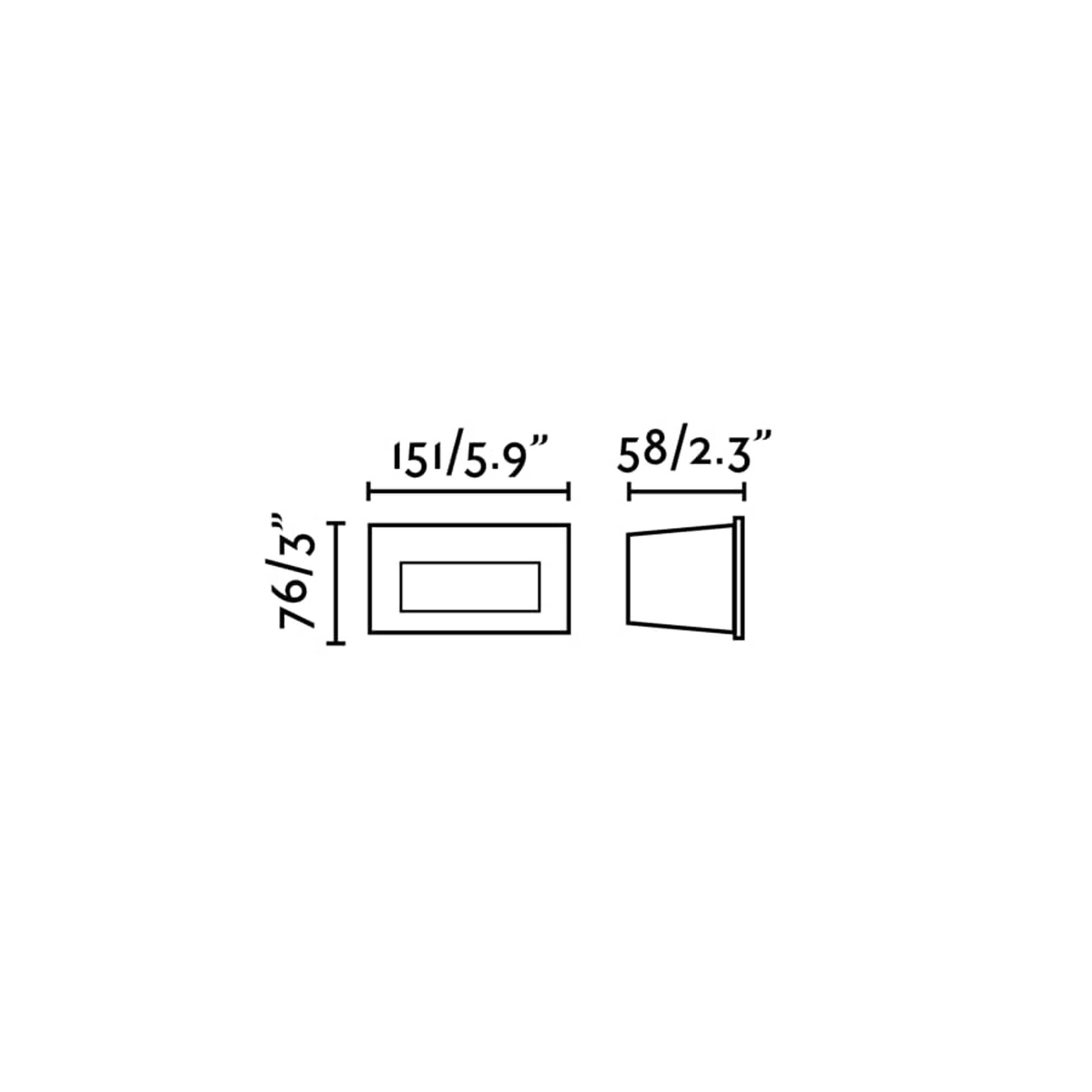 Faro Mani LED zápustné venkovní svítidlo IP65