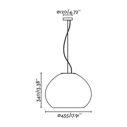 Faro Mar E27 závěsné svítidlo