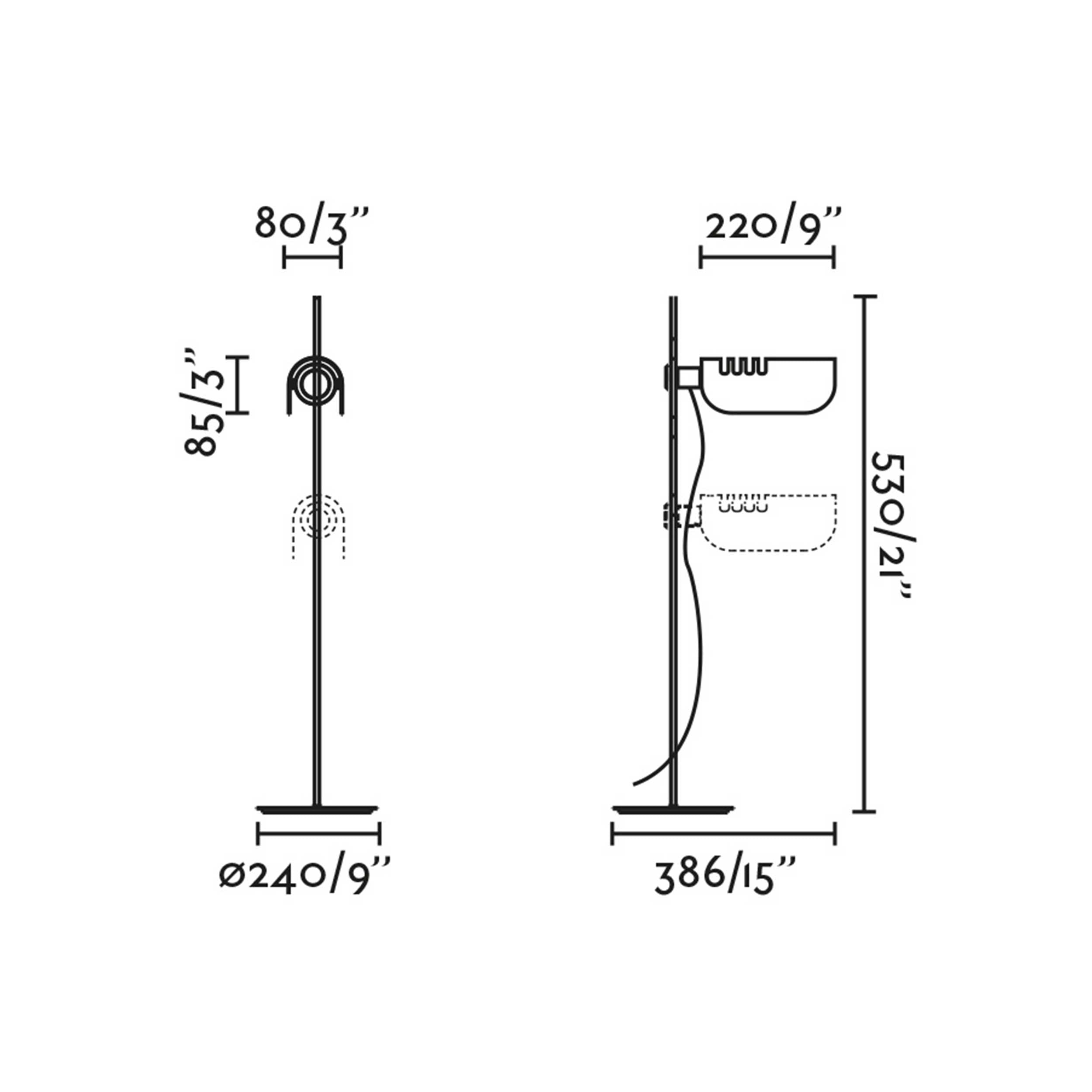 Faro Martinica E27 stolní svítidlo