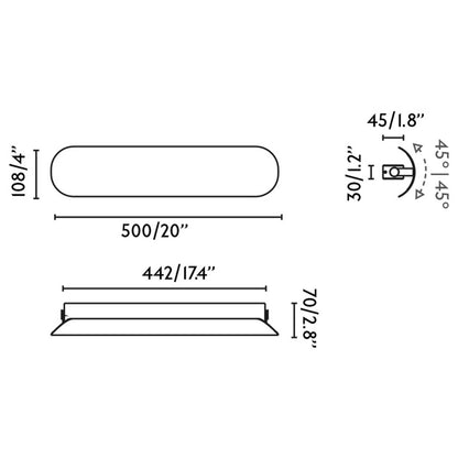 Faro Novo LED nástěnné ambientní svítidlo