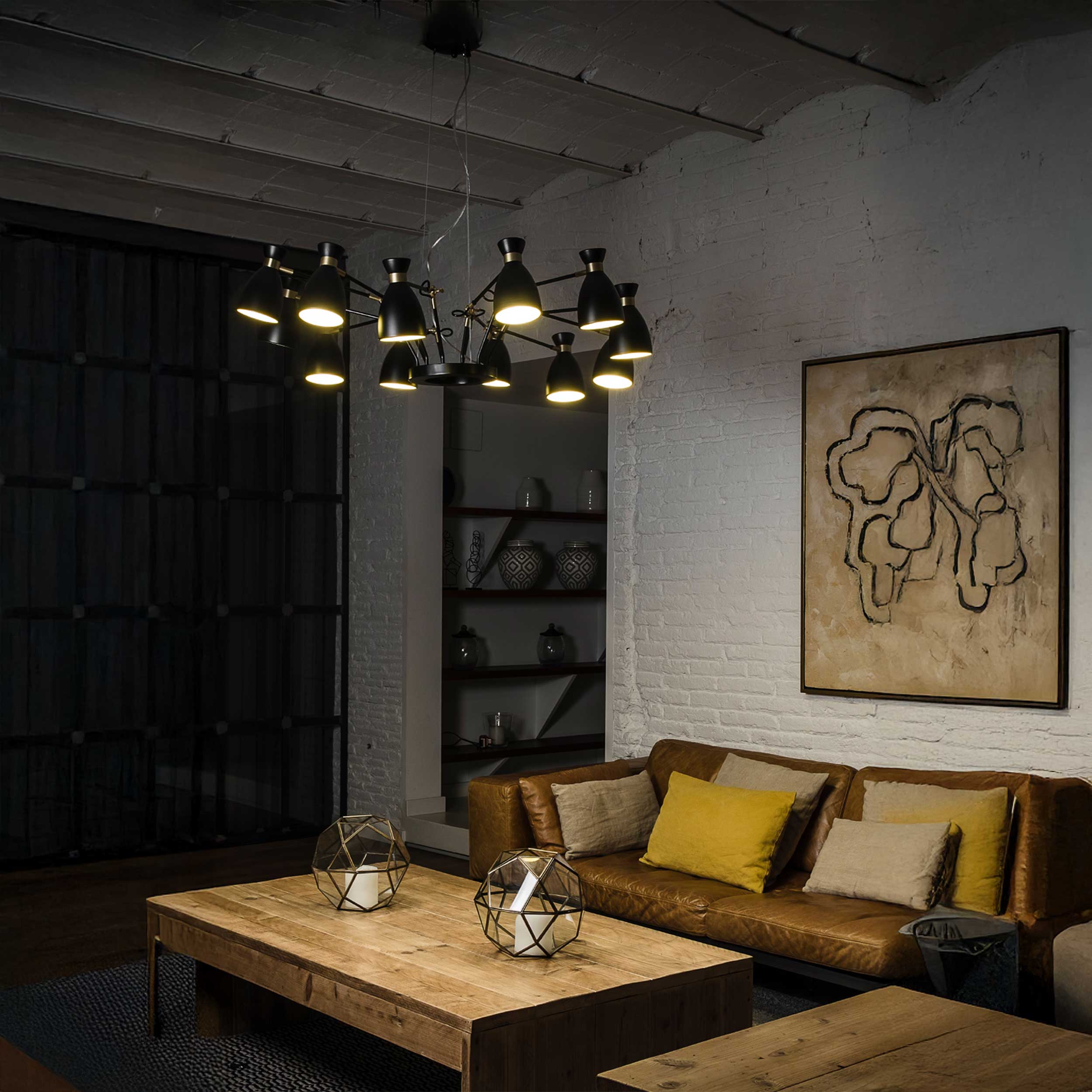 Faro Retro E14 závěsné svítidlo lustr