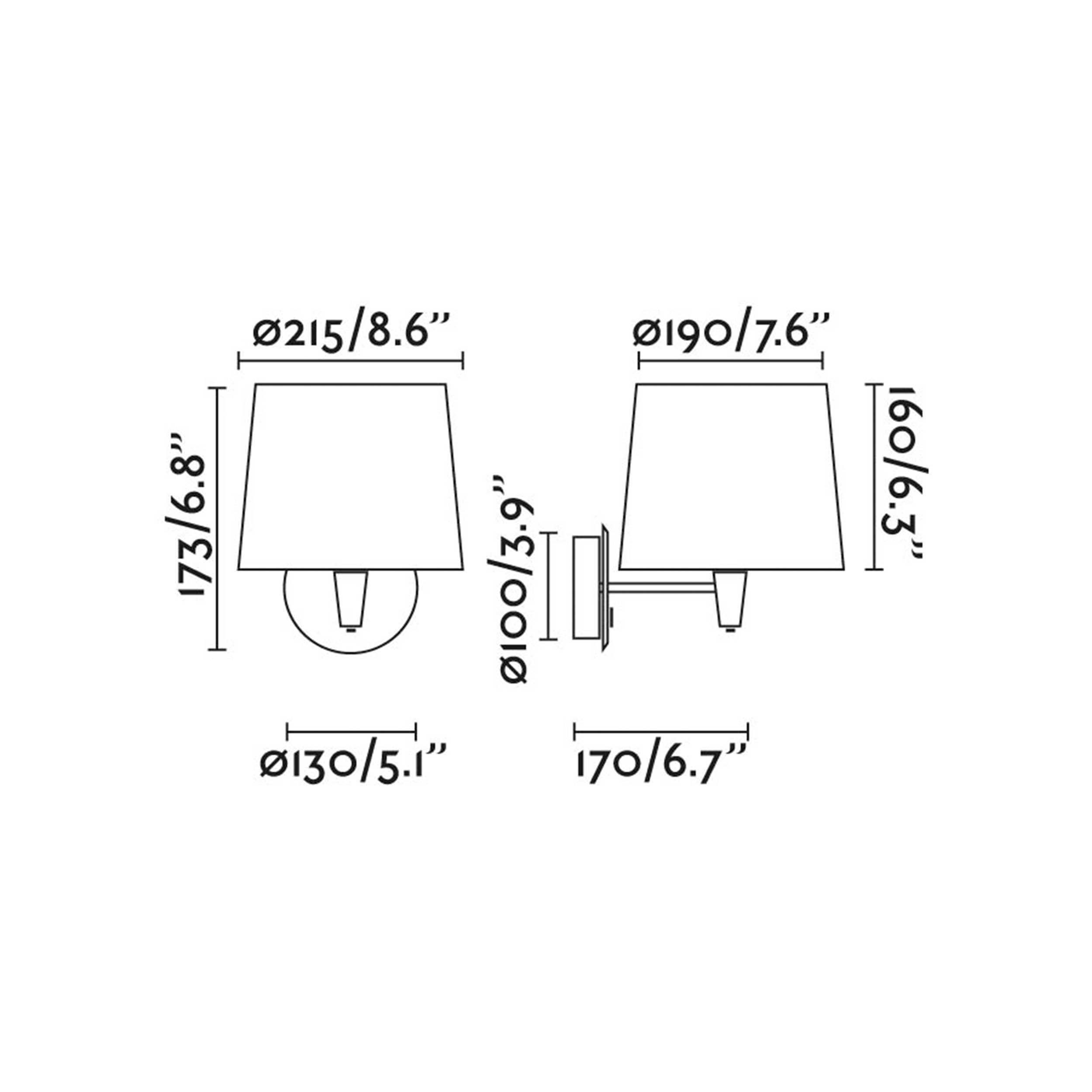 Faro Berni E27 table light