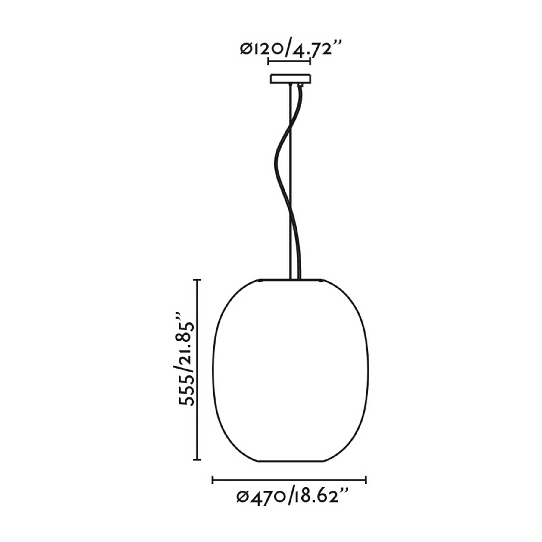 Faro Tierra E27 závěsné svítidlo