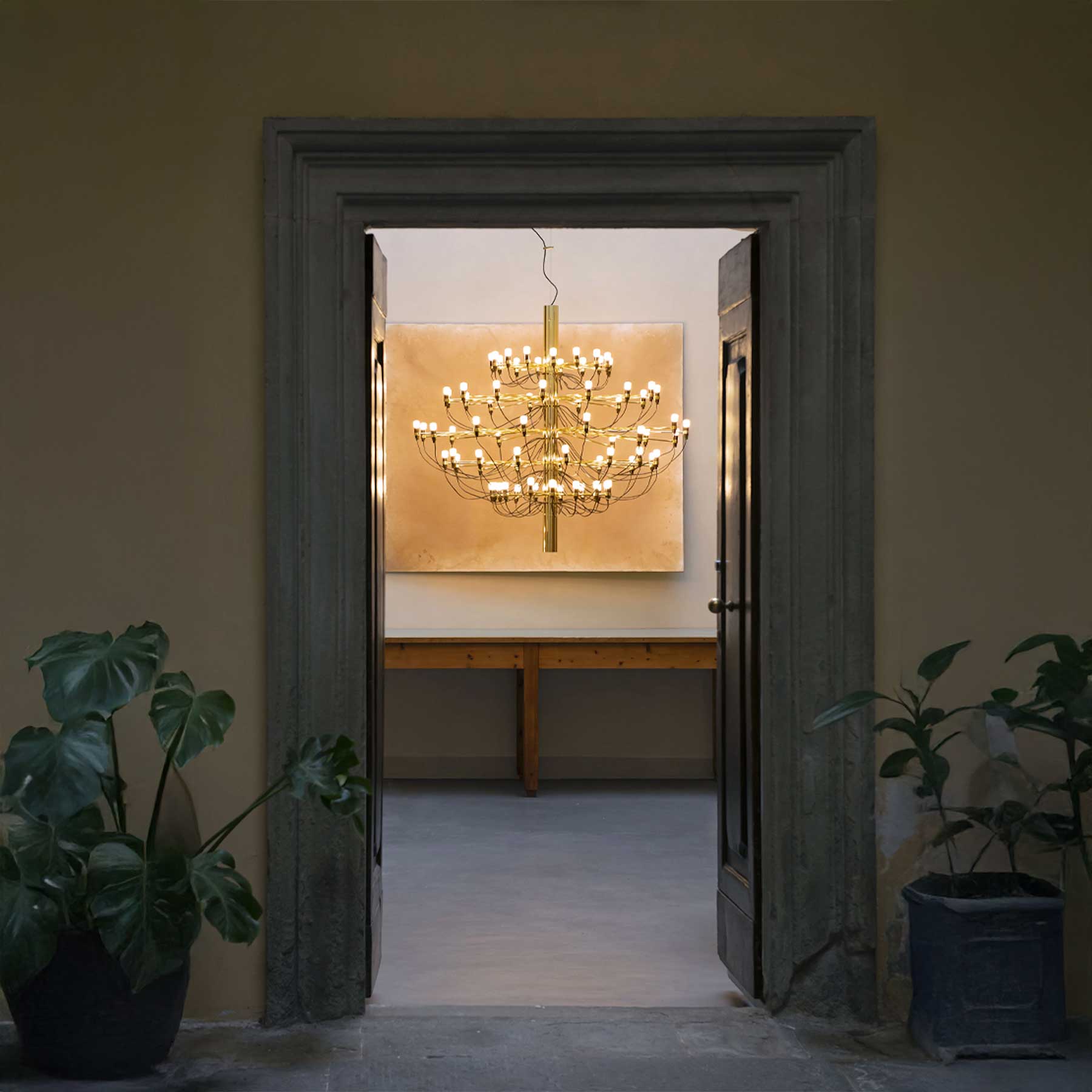 Flos 2097 E14 závěsný lustr