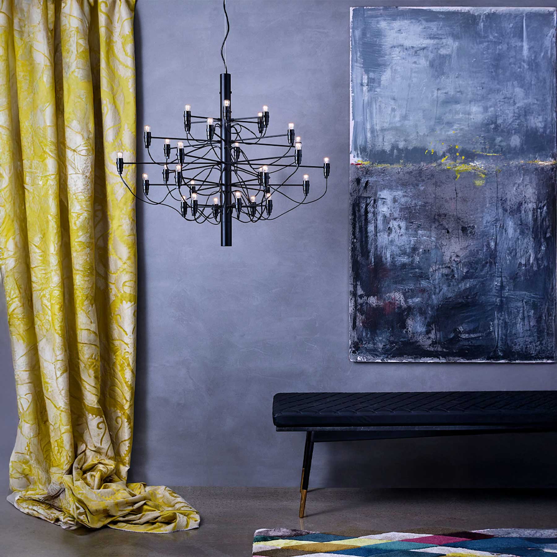 Flos 2097 E14 závěsný lustr