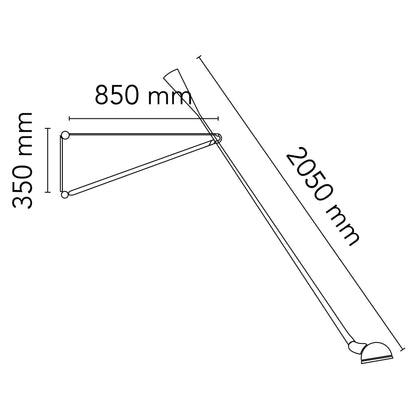 Flos 265 E27 nástěnné svítidlo