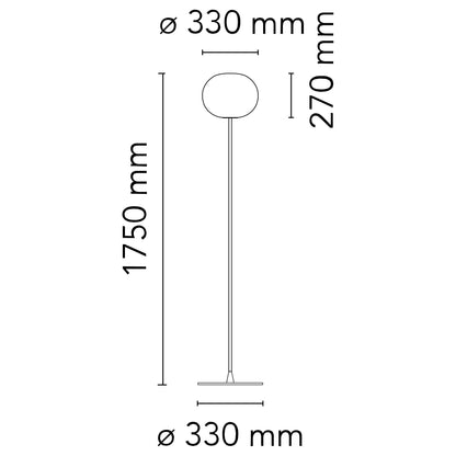 Flos Glo-Ball E27 stojací svítidlo