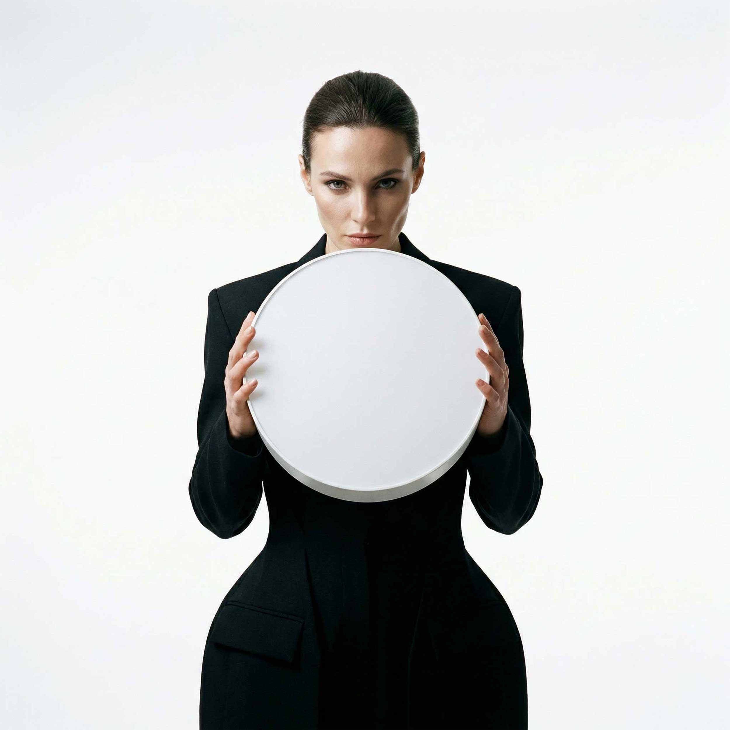 Okrągła oprawa wisząca Fabio LED CCT