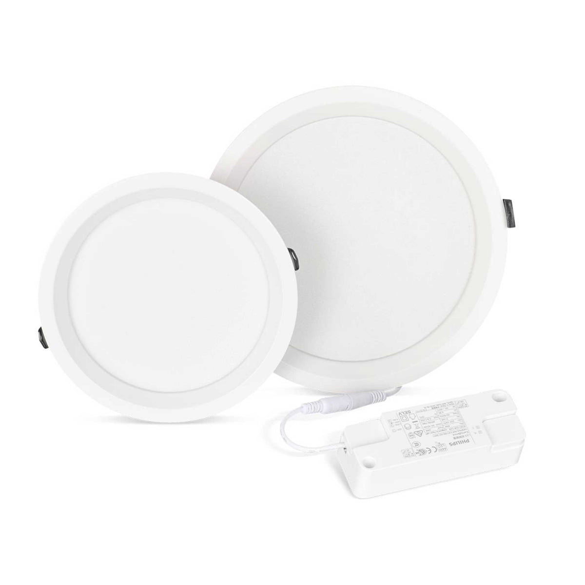 Oprawa sufitowa wpuszczana LED typu downlight, klasa ochrony IP40