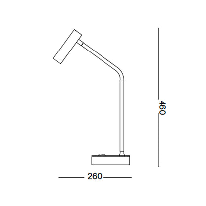 Lampa stołowa LED Ideal lux Easy
