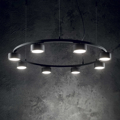 Okrągła oprawa wisząca Ideal lux Minor GX53