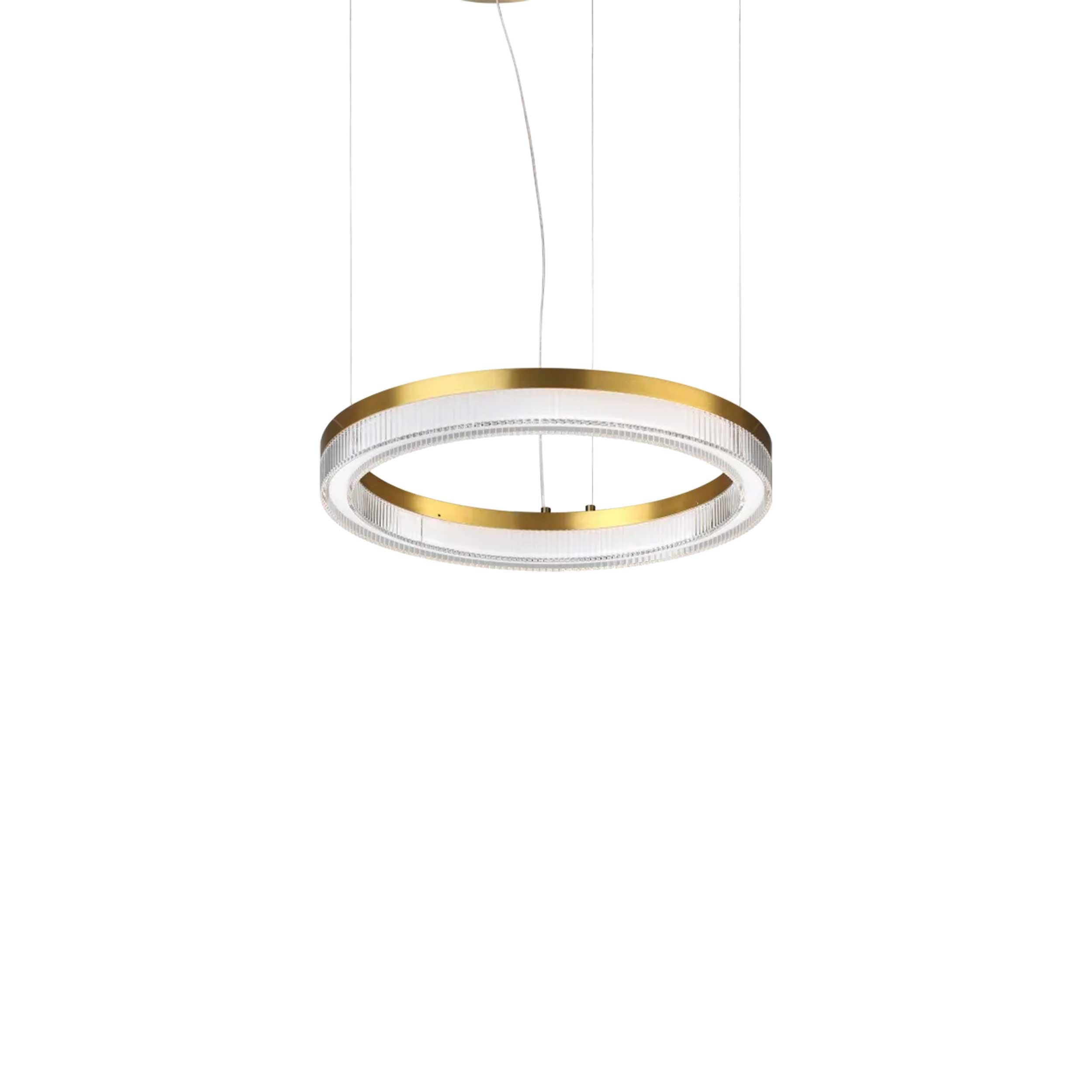 Okrągła oprawa wisząca LED Ideal Lux Crown