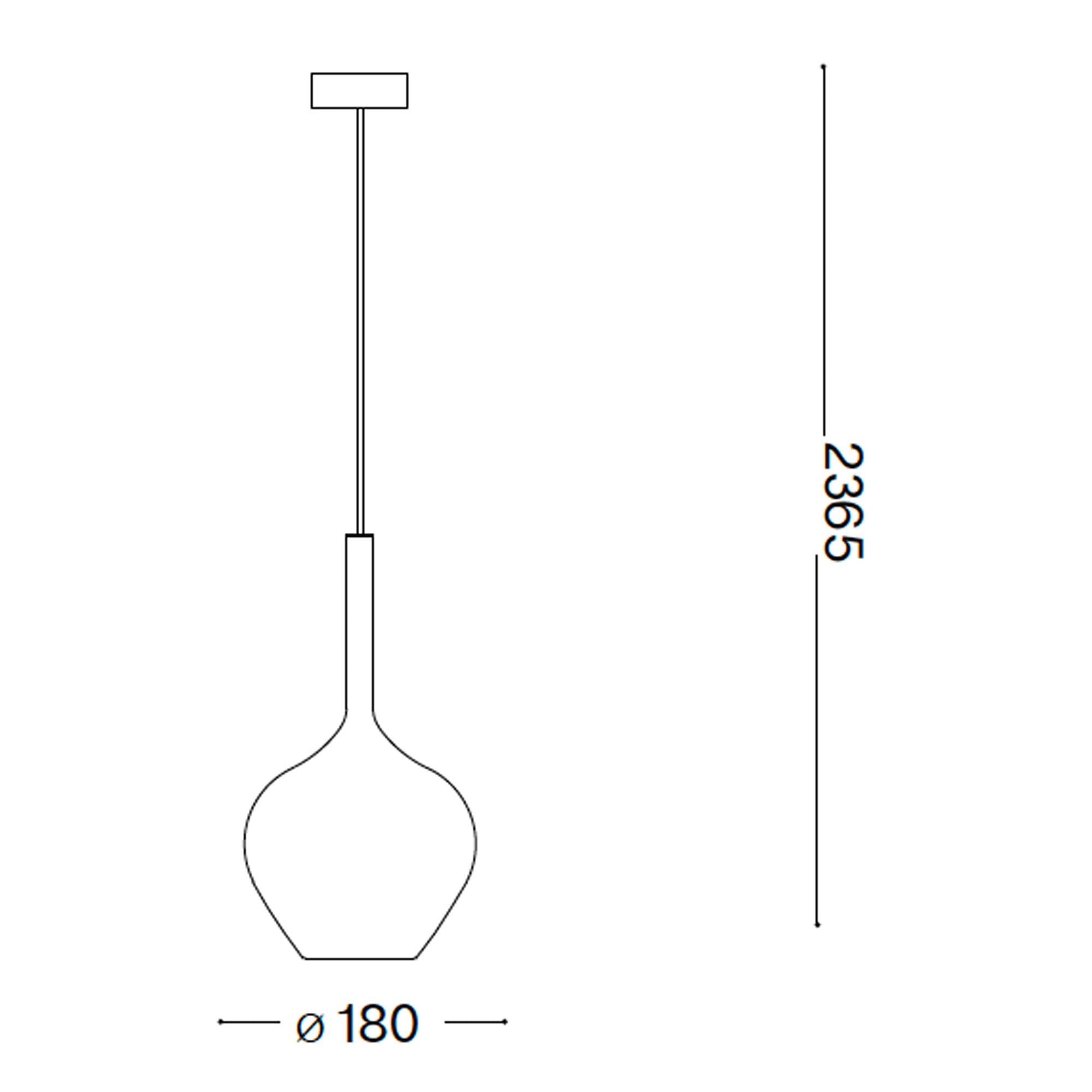 Ideal Lux Kalique E27 závěsné svítidlo