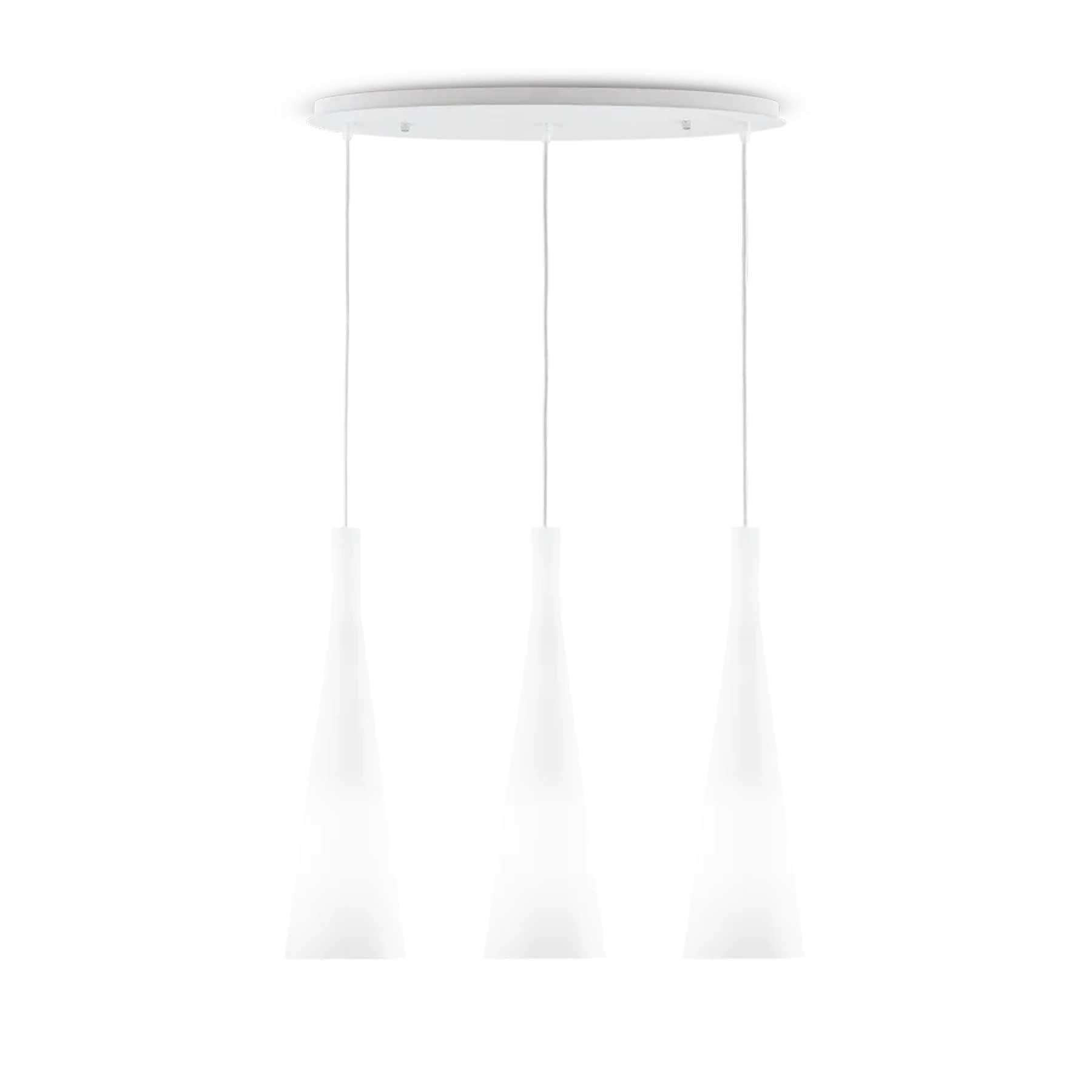 Ideal Lux Milk E27 závěsné skleněné svítidlo