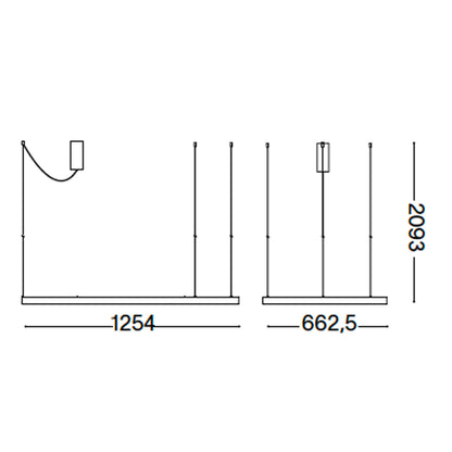 Lampa wisząca LED Ideal lux Waves