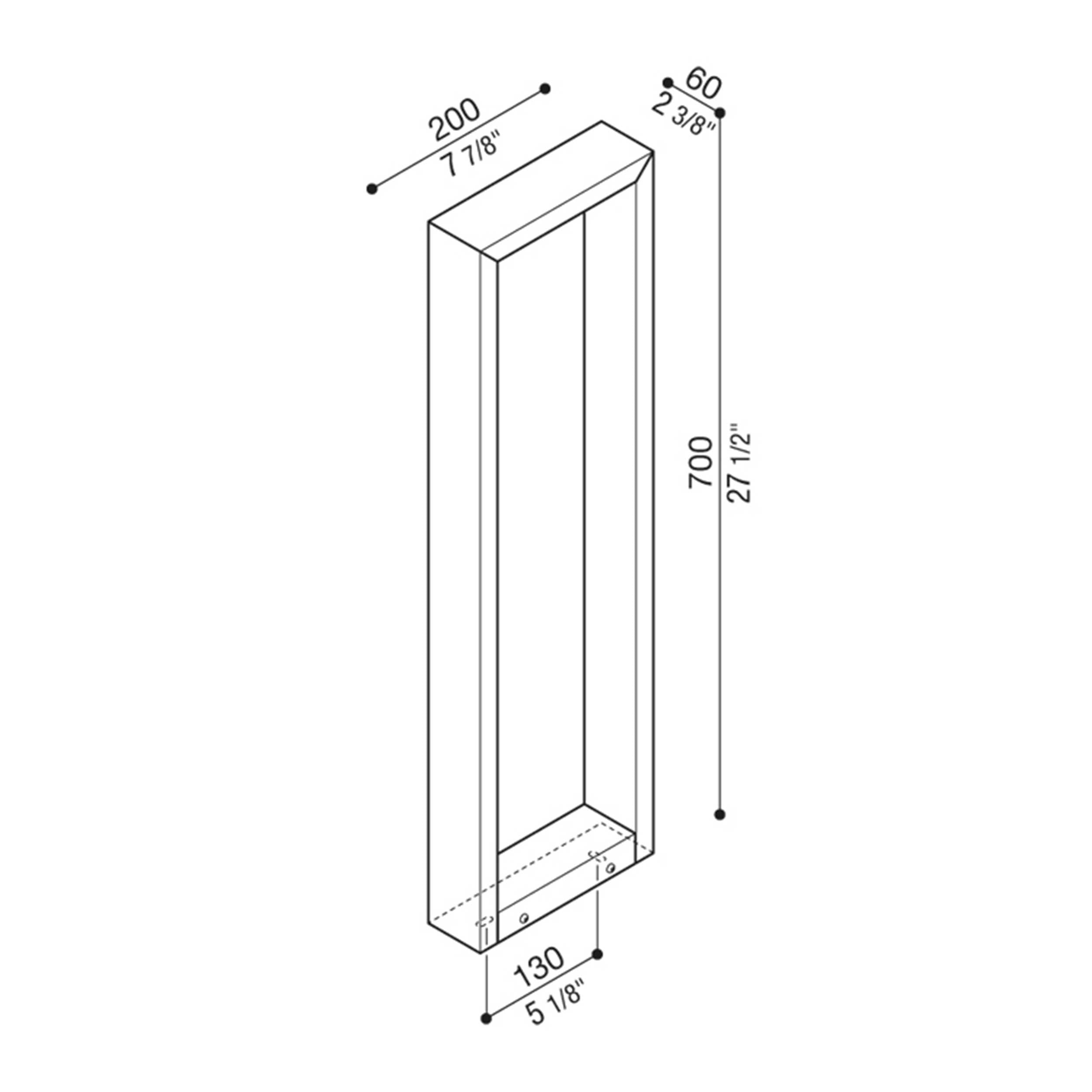 Lombardo Arke LED venkovní sloupkové svítidlo IP66 24V