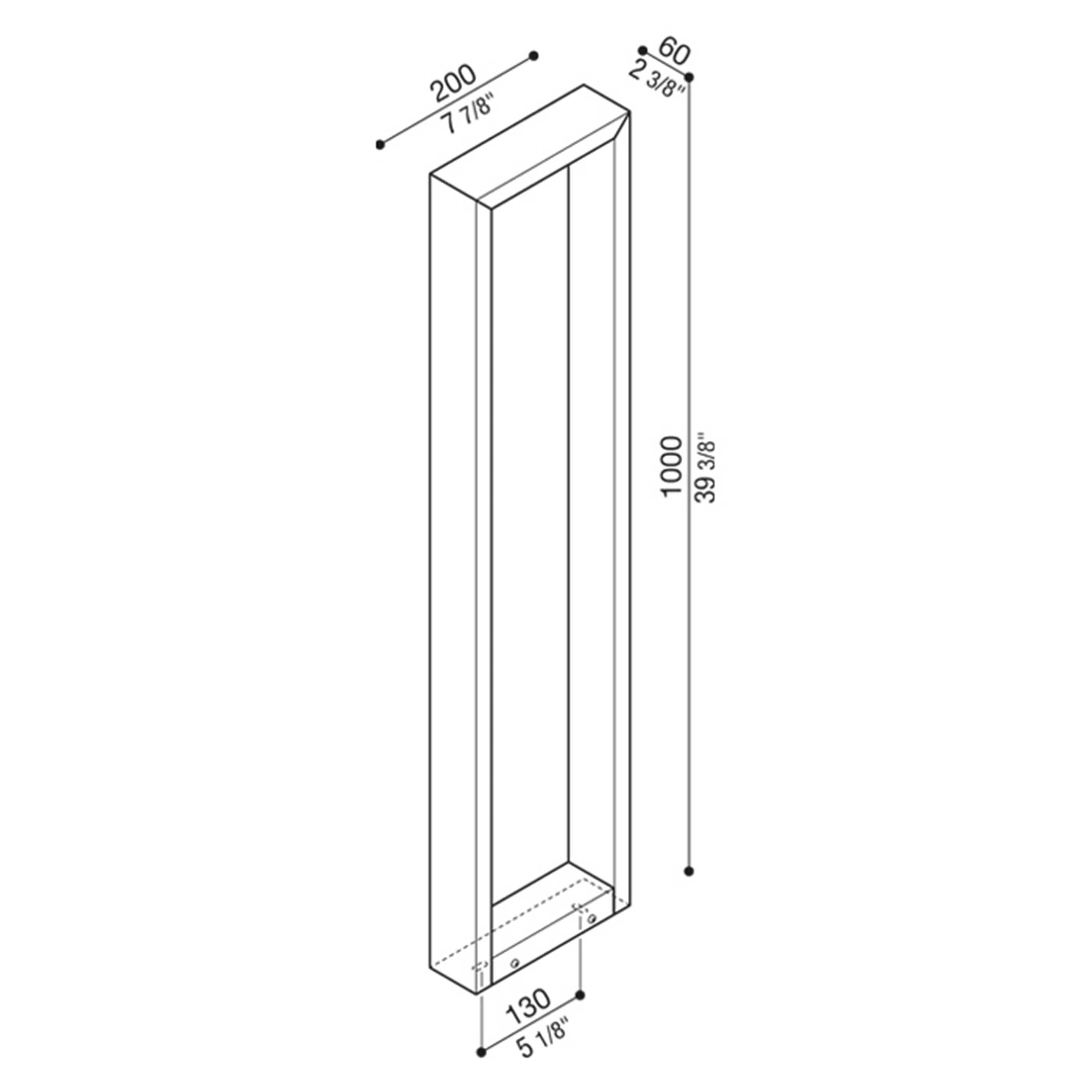 Lombardo Arke LED venkovní sloupkové svítidlo IP66 24V