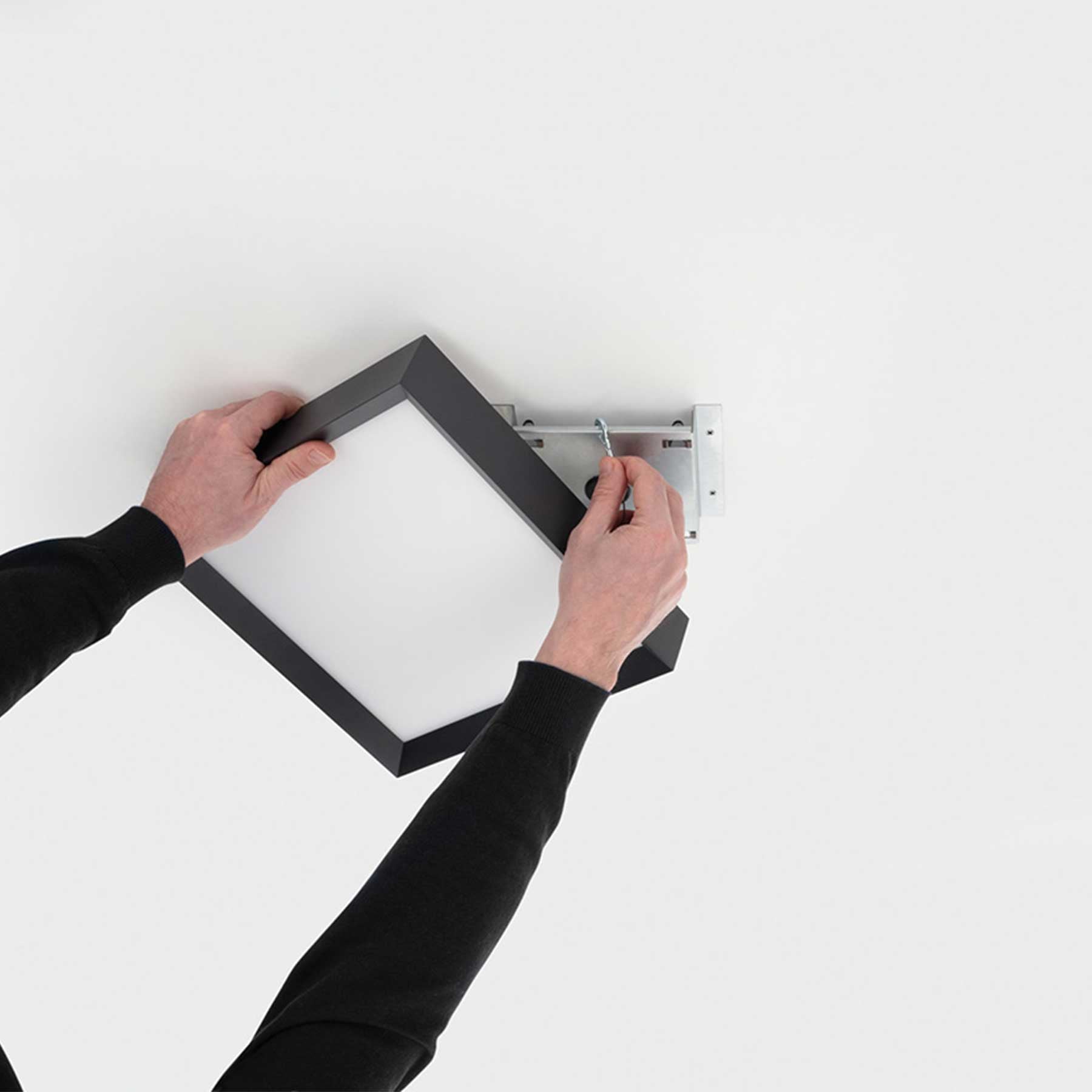 Lombardo Flo Q LED Čtvercové Svítidlo Přisazené IP20 IK06