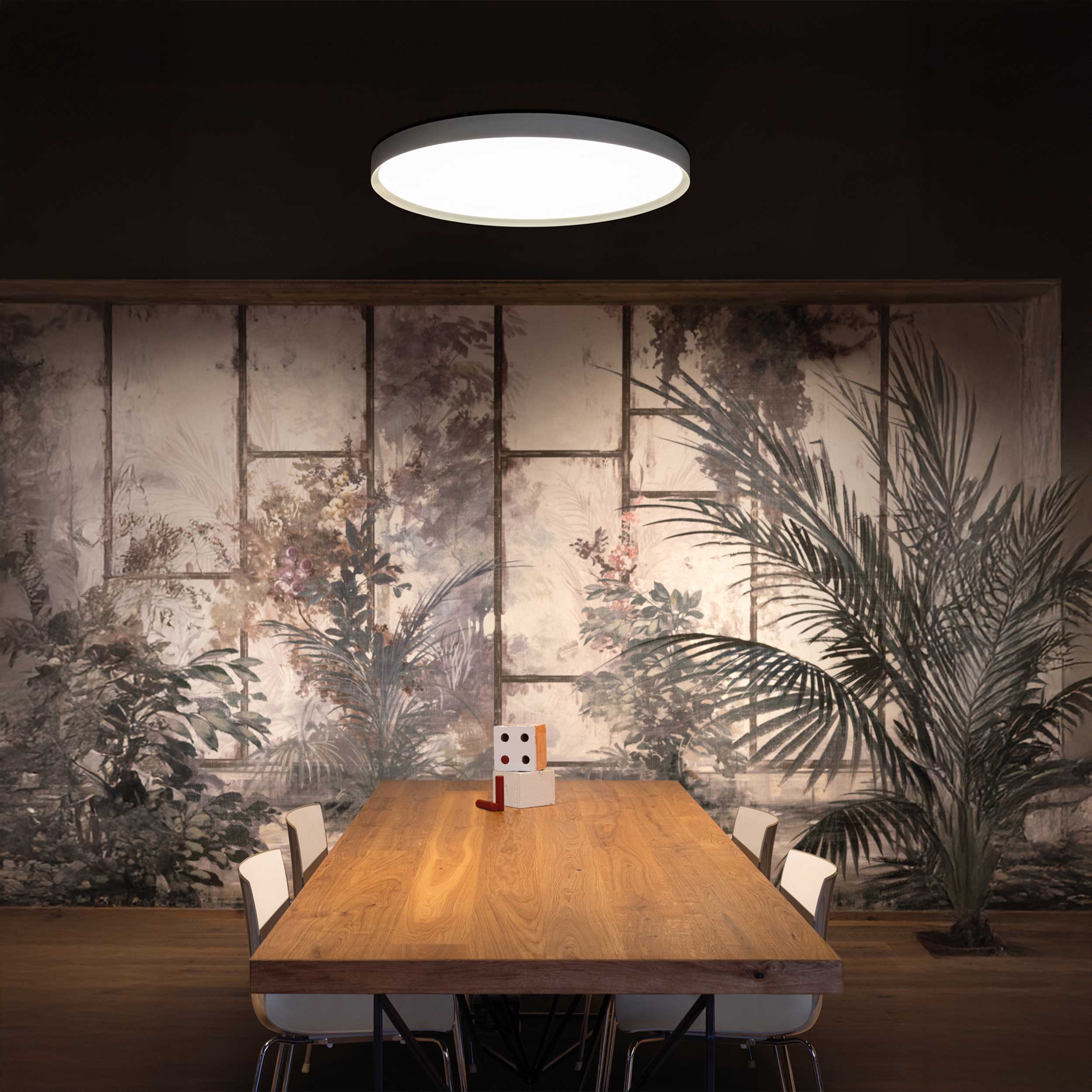 Lombardo Flo T LED přisazené kruhové svítidlo IP20 IK06