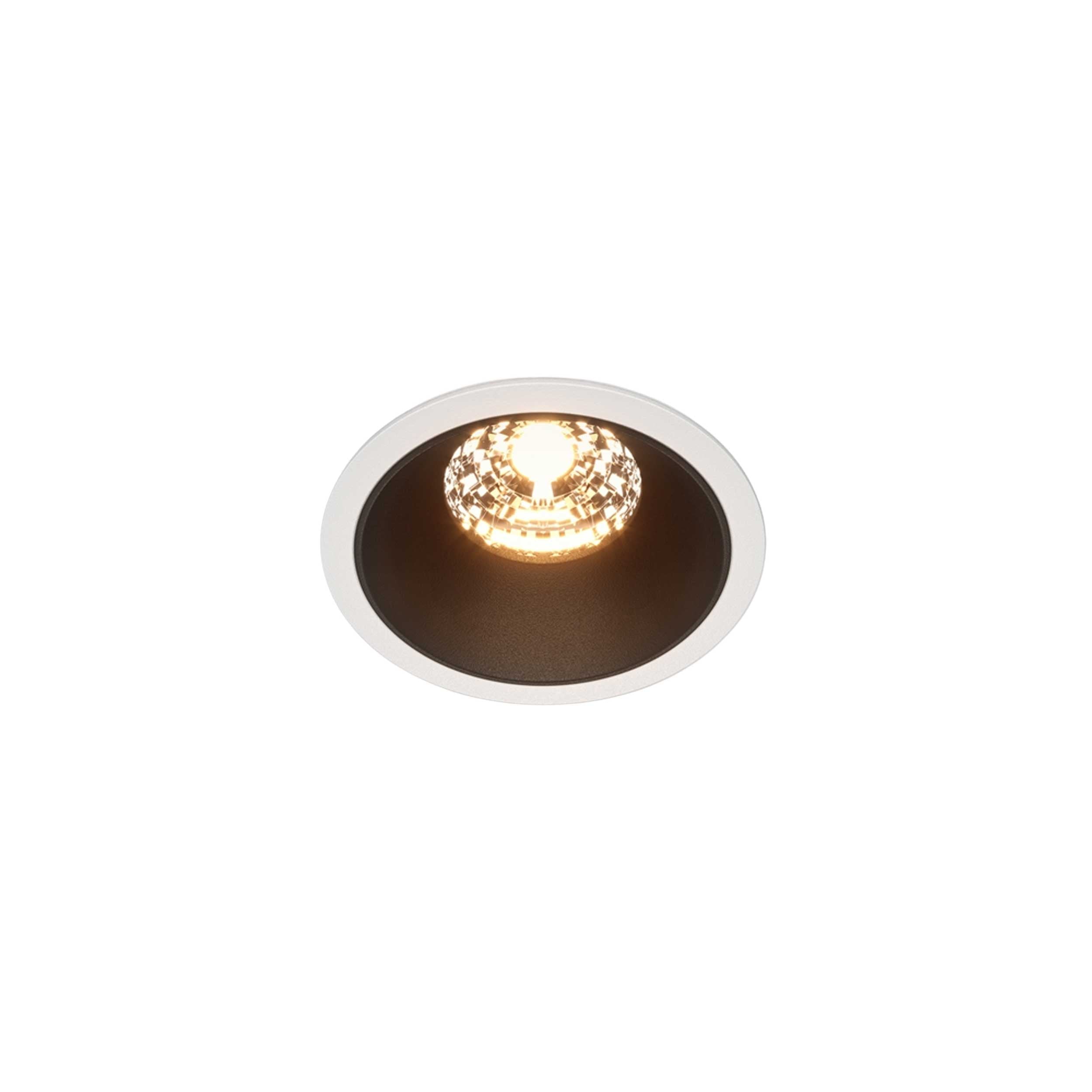 Maytoni downlight Alfa LED 36° – wpuszczana oprawa okrągła w kolorze czarnym
