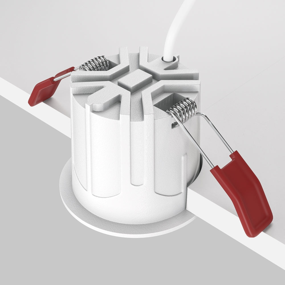 Maytoni downlight Alfa LED 36° – wpuszczana oprawa okrągła w kolorze czarnym