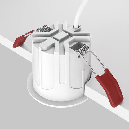 Maytoni downlight Alfa LED 36° – wpuszczana oprawa okrągła w kolorze czarnym