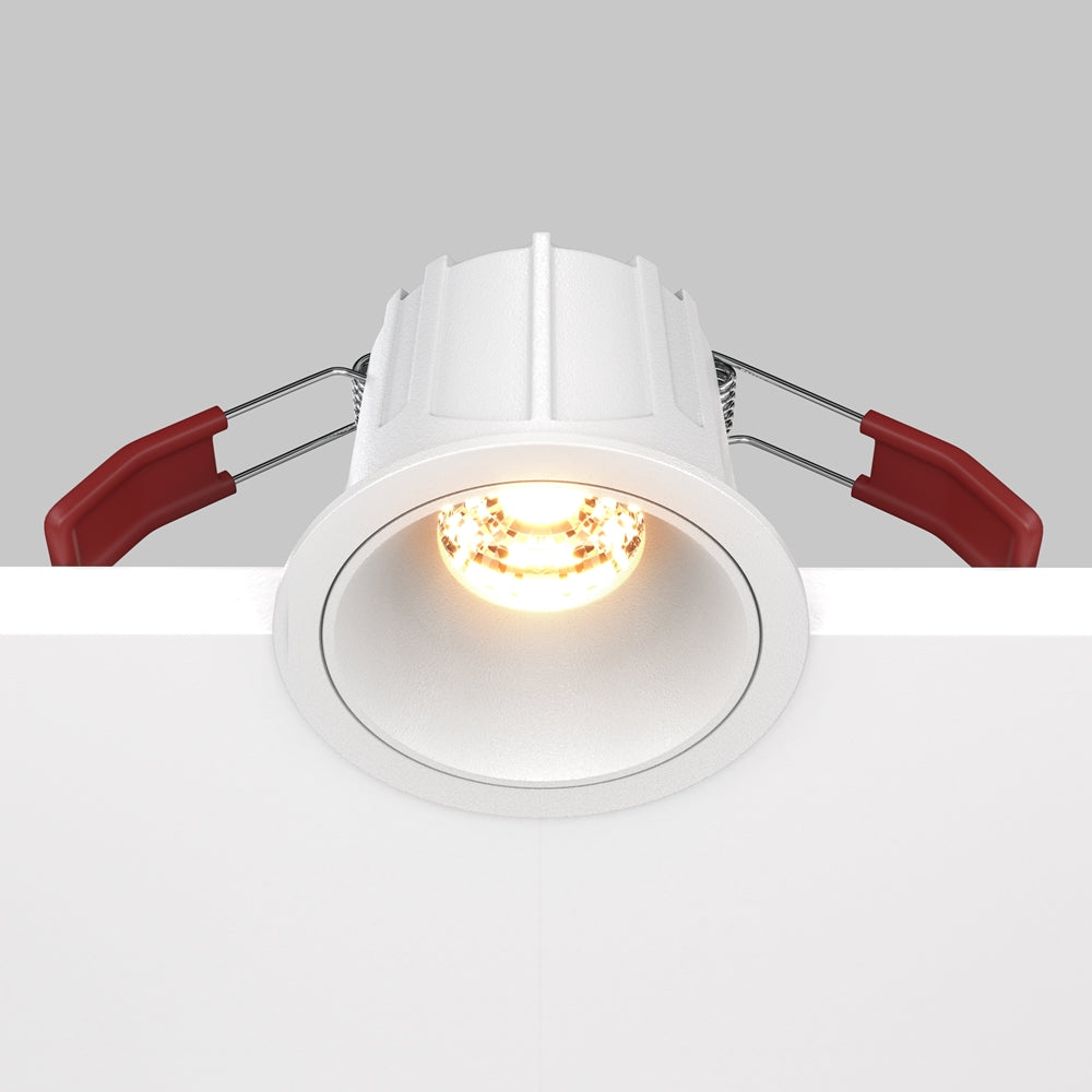 Maytoni downlight Alfa LED 36° – wpuszczana oprawa okrągła w kolorze białym