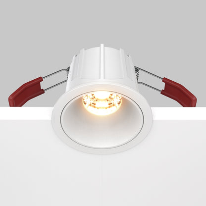 Maytoni downlight Alfa LED 36° – wpuszczana oprawa okrągła w kolorze białym