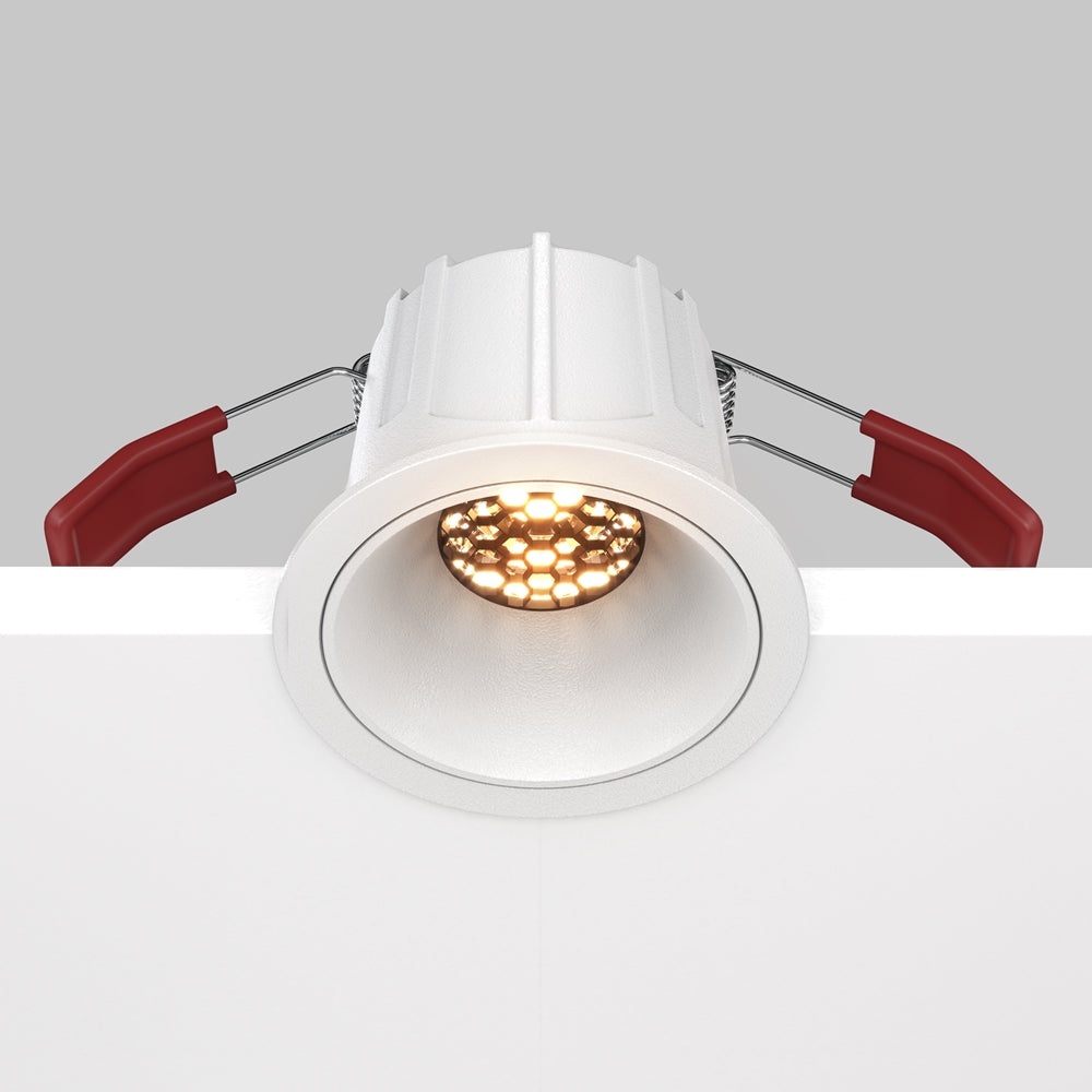 Maytoni downlight Alfa LED 36° – wpuszczana oprawa okrągła w kolorze białym