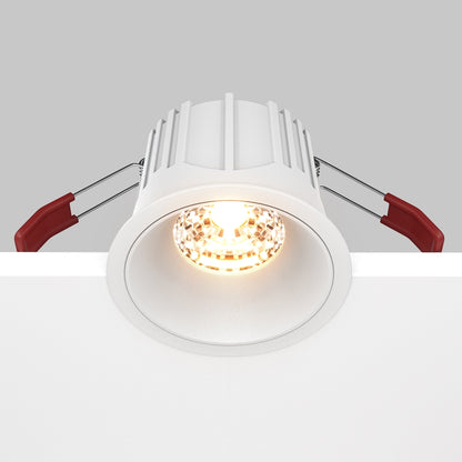Maytoni downlight Alfa LED 36° – wpuszczana oprawa okrągła w kolorze białym