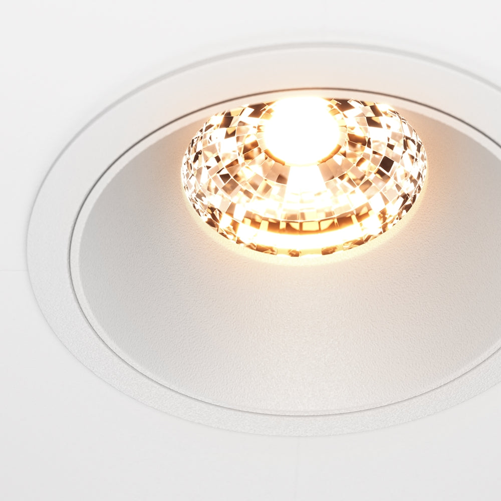 Maytoni downlight Alfa LED 36° – wpuszczana oprawa okrągła w kolorze białym