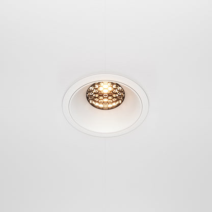 Maytoni downlight Alfa LED 36° – wpuszczana oprawa okrągła w kolorze białym