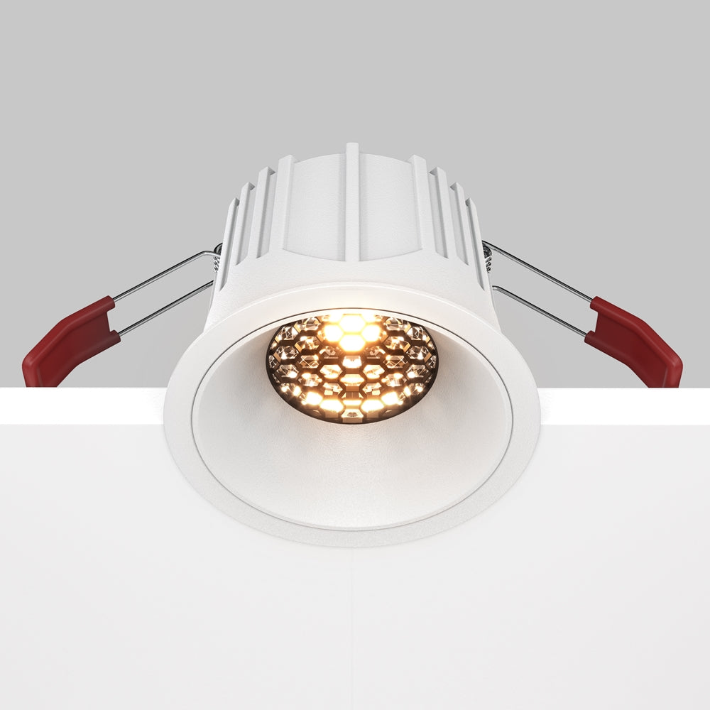 Maytoni downlight Alfa LED 36° – wpuszczana oprawa okrągła w kolorze białym