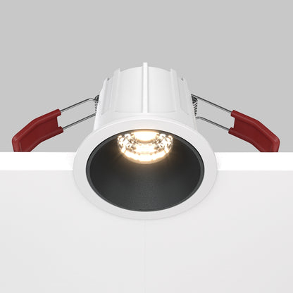 Maytoni downlight Alfa LED 36° – wpuszczana oprawa okrągła w kolorze czarnym