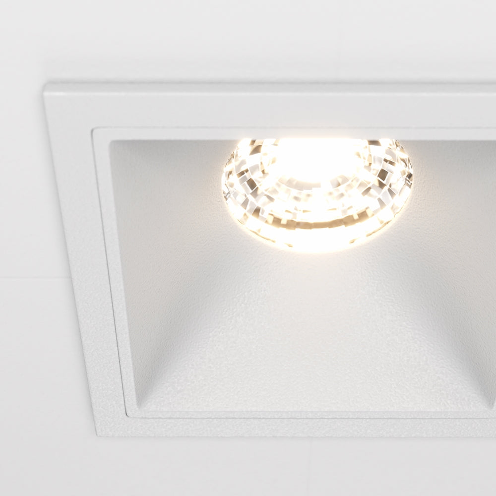 Maytoni downlight Alfa LED 10 W 36° wpuszczana oprawa kwadratowa, biała
