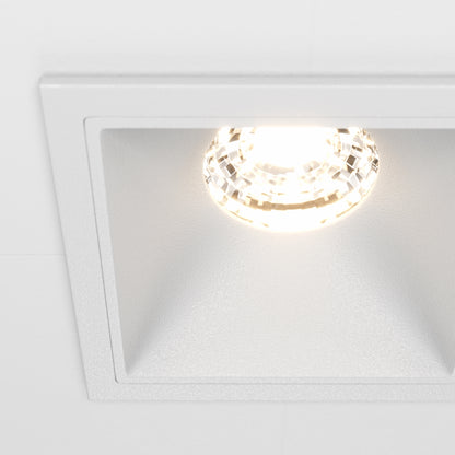 Maytoni downlight Alfa LED 10 W 36° wpuszczana oprawa kwadratowa, biała
