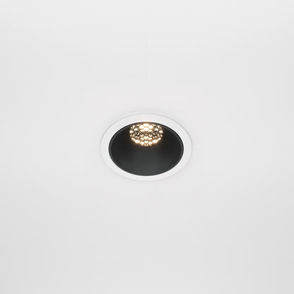 Maytoni downlight Alfa LED 36° – wpuszczana oprawa okrągła w kolorze czarnym