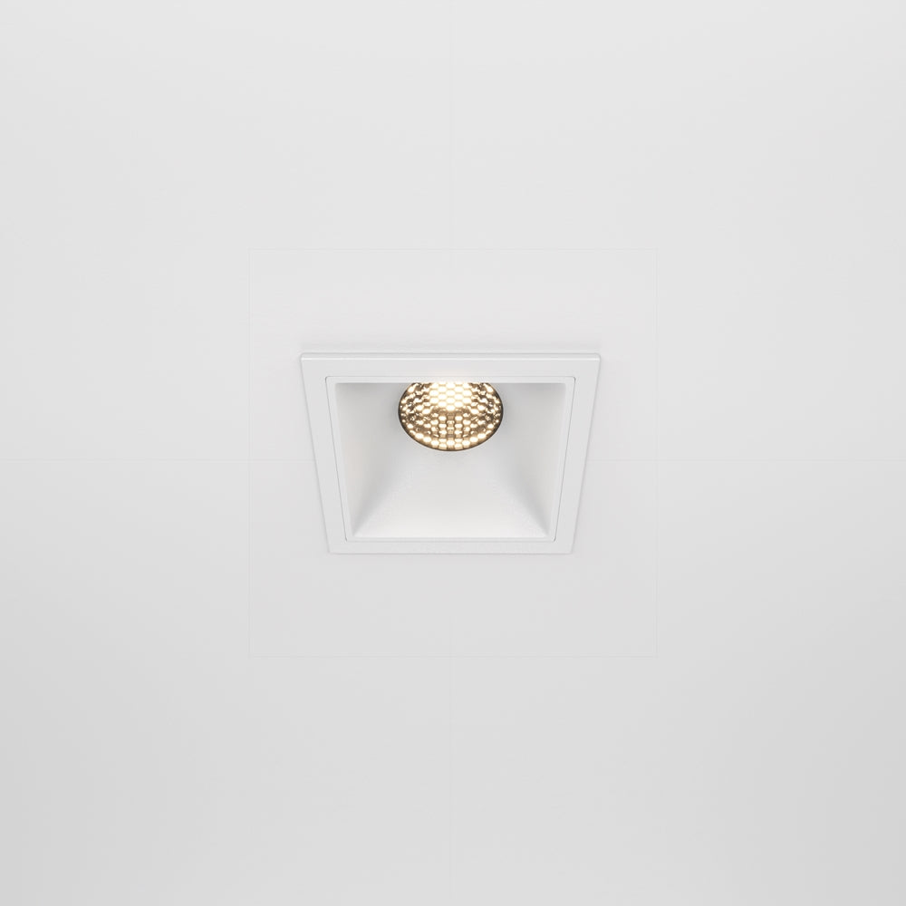 Maytoni downlight Alfa LED 10 W 36° wpuszczana oprawa kwadratowa, biała