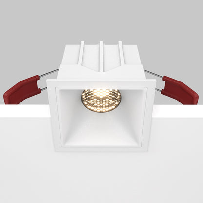 Maytoni downlight Alfa LED 10 W 36° wpuszczana oprawa kwadratowa, biała