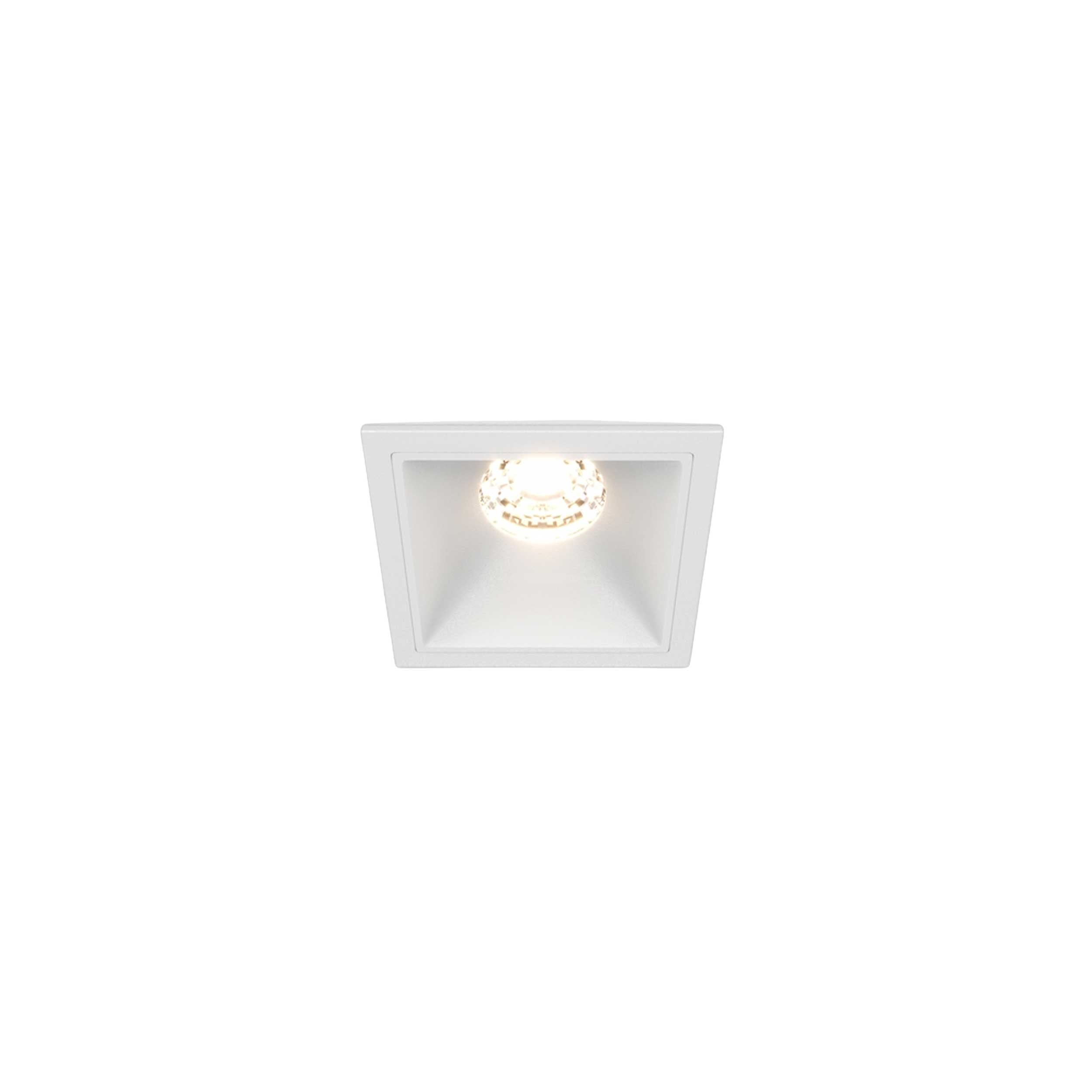 Maytoni downlight Alfa LED 10 W 36° wpuszczana oprawa kwadratowa, biała