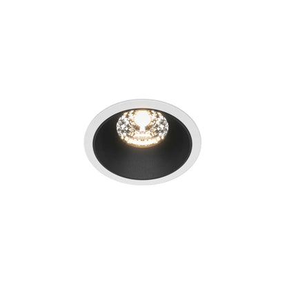 Maytoni downlight Alfa LED 36° – wpuszczana oprawa okrągła w kolorze czarnym