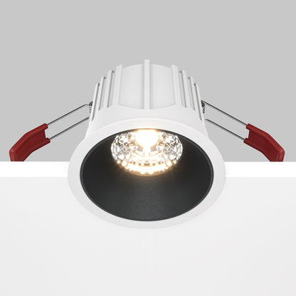 Maytoni downlight Alfa LED 36° – wpuszczana oprawa okrągła w kolorze czarnym