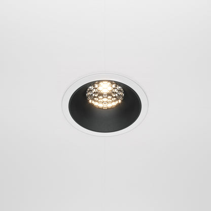 Maytoni downlight Alfa LED 36° – wpuszczana oprawa okrągła w kolorze czarnym